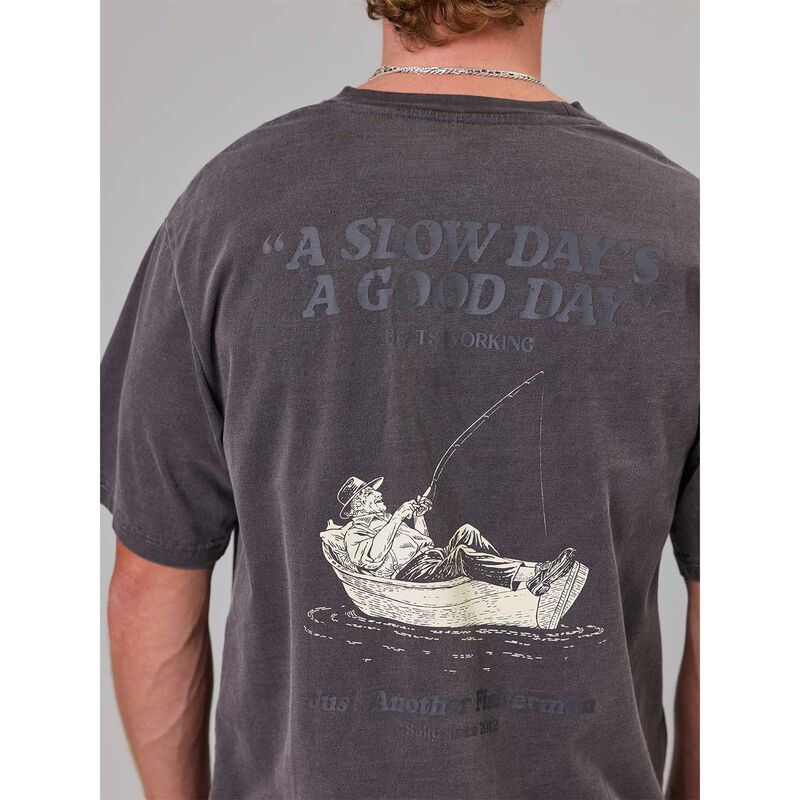 Just Another Fisherman Slow Days Sea Tee image number 2